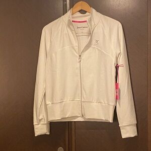 Juicy Couture Women's Cream Bomber Jacket